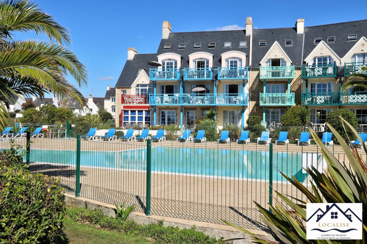 Maison G5 Au Guilvinec: Seaside Retreat with Garden and Pool Exterior photo